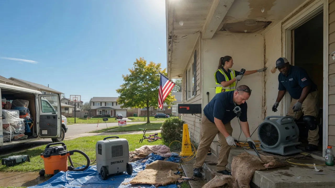 Water Damage Restoration in Meriden, IA near me